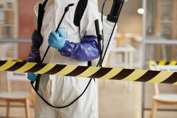 Professional Blood Cleanup technician working in Dardanelle, AR